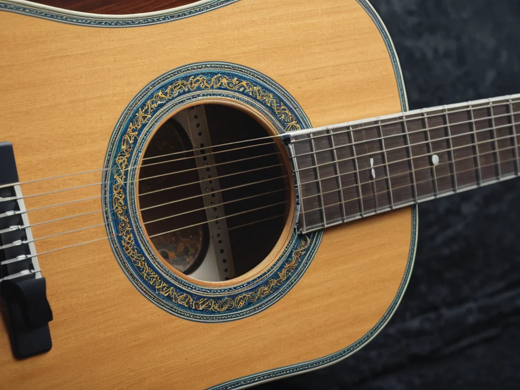 Beginner guitarist playing easy chords